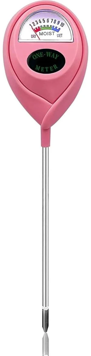 Soil Moisture Meter, Garden Plant Water Meter, Plants Moisture Meter, Lawn Soil Tester, Soil Water Gauge for Potted Plants, Plant Moisture Monitor Free Plant Watering Guide (Pink) Soil Moisture Meter, Garden Plant Water Meter, Plants Moisture Meter, Lawn Soil Tester, Soil Water Gauge for Potted Plants, Plant Moisture Monitor Free Plant Watering Guide (Pink)