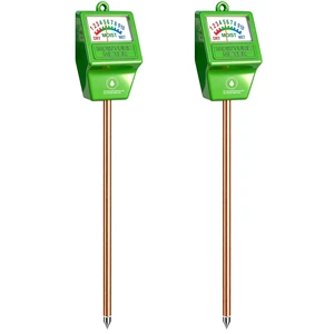 2 Pcs Plant Water Meter, Soil Moisture Meter for Indoor Outdoor Use | Battery-free, Instant Read Soil Water Level, Easy to Read & Use, Single-Probe, less hurts to plants roots 2 Pcs Plant Water Meter, Soil Moisture Meter for Indoor Outdoor Use | Battery-free, Instant Read Soil Water Level, Easy to Read & Use, Single-Probe, less hurts to plants roots