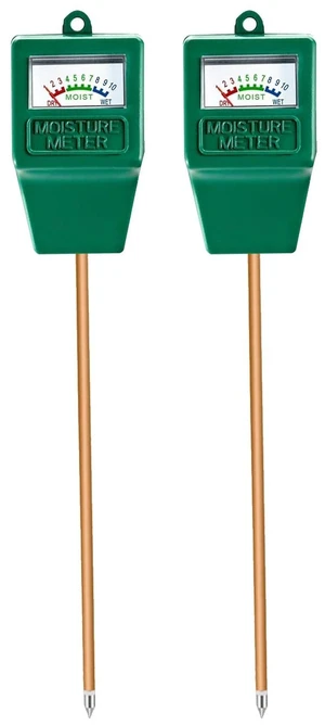Soil Moisture Meter,2 Pack Plant Hygrometer Moisture Sensor Plant Water Monitor for Potted Plants,Garden,Farm, Lawn(No Battery Needed) Soil Moisture Meter,2 Pack Plant Hygrometer Moisture Sensor Plant Water Monitor for Potted Plants,Garden,Farm, Lawn(No Battery Needed)