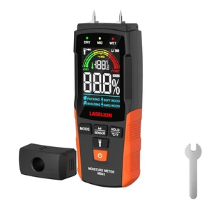2-in-1 Pin & Pinless Moisture Meter MS03 Accurate Moisture Detection for Wood, Concrete, Drywall, and More LCD Display with Hold Function, Flashlight, and Auto Power Off 2-in-1 Pin & Pinless Moisture Meter MS03 Accurate Moisture Detection for Wood, Concrete, Drywall, and More LCD Display with Hold Function, Flashlight, and Auto Power Off