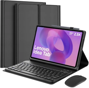 Detachable Keyboard Case with Mouse for Lenovo Idea Tab 11 Inch 2025 (TB336FU/TB336ZU), Magnetic Keyboard Case for Lenovo Idea Tab 11" with Pen Holder, 3 Angle Adjustment, Black Detachable Keyboard Case with Mouse for Lenovo Idea Tab 11 Inch 2025 (TB336FU/TB336ZU), Magnetic Keyboard Case for Lenovo Idea Tab 11" with Pen Holder, 3 Angle Adjustment, Black