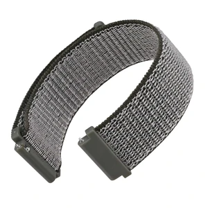 22mm Adjustable Nylon Watch Band, Quick Release Sport Loop Strap (Grey) 22mm Adjustable Nylon Watch Band, Quick Release Sport Loop Strap (Grey)
