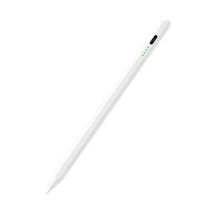 Stylus Pen for Touch Screen, Active Universal Stylus Pen Compatible with iPad (2018-2025), Type-C Charging with Tilt Sensitivity & Palm Rejection, White Stylus Pen for Touch Screen, Active Universal Stylus Pen Compatible with iPad (2018-2025), Type-C Charging with Tilt Sensitivity & Palm Rejection, White