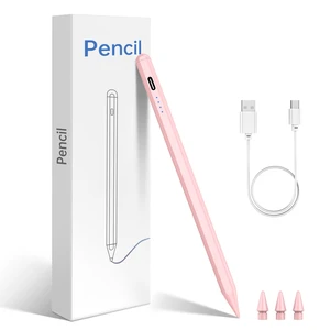 Stylus Pen for iPad (2018-2026) Apple Pencil with Palm Rejection | Fast Charge,Tilt Sensitivity, for iPad 11/10/9/8/7/6th Gen, Pro 13"/12.9"/11"/M4, Air 7/6/5/4/3/M3/M2, Mini 6/5th (Pink) Stylus Pen for iPad (2018-2026) Apple Pencil with Palm Rejection | Fast Charge,Tilt Sensitivity, for iPad 11/10/9/8/7/6th Gen, Pro 13"/12.9"/11"/M4, Air 7/6/5/4/3/M3/M2, Mini 6/5th (Pink)