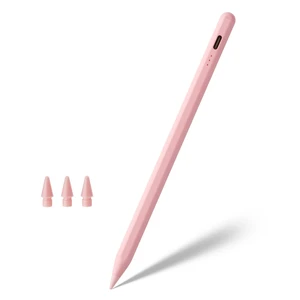 Pencil for Apple, Stylus Pen for iPad A16 11th/10th/9/8/7/6 Generation, iPad Pro M4 13"/11"/12.9", iPad Air M3/M2/5/4/3 Gen, iPad mini A17 Pro 7/6/5, Palm Rejection & Tilt Sensitivity (Pink) Pencil for Apple, Stylus Pen for iPad A16 11th/10th/9/8/7/6 Generation, iPad Pro M4 13"/11"/12.9", iPad Air M3/M2/5/4/3 Gen, iPad mini A17 Pro 7/6/5, Palm Rejection & Tilt Sensitivity (Pink)