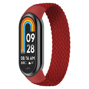 Braided Solo Loop Compatible with Xiaomi Smart Band 10 9 8 Women Men | Nylon Fabric Woven Elastic Stretchy Adjustable Sport Strap for Xiaomi Mi Band 8 9 10 Braided Solo Loop Compatible with Xiaomi Smart Band 10 9 8 Women Men | Nylon Fabric Woven Elastic Stretchy Adjustable Sport Strap for Xiaomi Mi Band 8 9 10