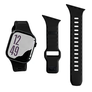Angled Connector Sport Band Compatible with Apple Watch | Slanted Connector Soft Silicone Wristband Asymmetric Waterproof Strap for iWatch Series 11 10 9 8 7 6 SE 5 4 3 Ultra Angled Connector Sport Band Compatible with Apple Watch | Slanted Connector Soft Silicone Wristband Asymmetric Waterproof Strap for iWatch Series 11 10 9 8 7 6 SE 5 4 3 Ultra