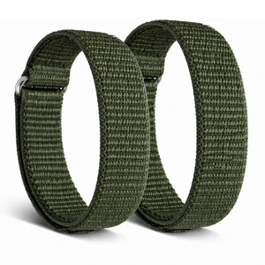 Herz P1 Smart Band FlexPro Wristband - (Green Power) Replacement 2x Band Set with Short and Long Nylon Stretch Bands with Adjustable Latch Herz P1 Smart Band FlexPro Wristband - (Green Power) Replacement 2x Band Set with Short and Long Nylon Stretch Bands with Adjustable Latch