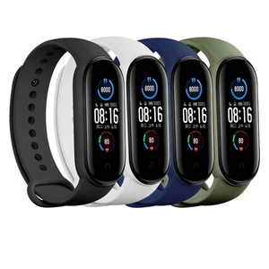 (4/5/8 PACK Xiaomi Mi 5/6/7 Strap/Amazfit Band 5/6 Replacement Bands for Mi Band 5/6/7 SmartWatch Bands & Amazfit Band 5/6, Skin-Friendly Soft & Flexible Silicone Straps for Male and Female (4/5/8 PACK Xiaomi Mi 5/6/7 Strap/Amazfit Band 5/6 Replacement Bands for Mi Band 5/6/7 SmartWatch Bands & Amazfit Band 5/6, Skin-Friendly Soft & Flexible Silicone Straps for Male and Female