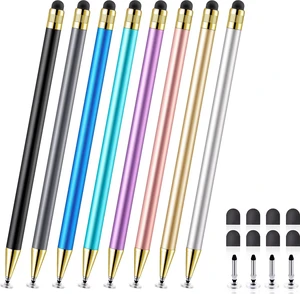 Stylus(8 Pcs), 2-in-1 Stylus Pen for iPad Stylus Pen for Touchscreen | High Sensitivity, Suitable for iPad iPhone Android Switch Google Pixel Samsung Smartphone and Tablets, Extra 12 Tips Stylus(8 Pcs), 2-in-1 Stylus Pen for iPad Stylus Pen for Touchscreen | High Sensitivity, Suitable for iPad iPhone Android Switch Google Pixel Samsung Smartphone and Tablets, Extra 12 Tips