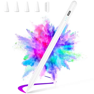 Apple Pencil for iPad 2025-2018 Faster Charge Stylus Pen, White | with Tilt Sensitivity & Palm Rejection & Magnetic Compatible iPad 11/10/9/8/7/6, Pad Air 3/4/5, Pro 12.9"/11",Mini 6/5, M2/M4 Apple Pencil for iPad 2025-2018 Faster Charge Stylus Pen, White | with Tilt Sensitivity & Palm Rejection & Magnetic Compatible iPad 11/10/9/8/7/6, Pad Air 3/4/5, Pro 12.9"/11",Mini 6/5, M2/M4