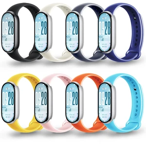 Replacement Straps for Xiaomi Smart Band 10/9/8, Snap Closure | Soft, lightweight TPU with ventilation openings; adjustable, easy to clean, and quick to replace Replacement Straps for Xiaomi Smart Band 10/9/8, Snap Closure | Soft, lightweight TPU with ventilation openings; adjustable, easy to clean, and quick to replace
