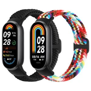 Braided Bands Compatible with Xiaomi Smart Band 10 9 8 Straps for Women Men Braided Bands Compatible with Xiaomi Smart Band 10 9 8 Straps for Women Men