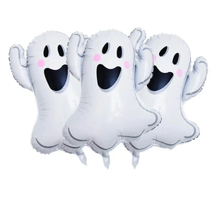 White Ghost Balloons Halloween Foil Balloons for Ghost Themed Party Decoration Supplies Halloween Birthday Decoration Decor Ballons Arch Kits Party Balloon Set 3pcs White Ghost Balloons Halloween Foil Balloons for Ghost Themed Party Decoration Supplies Halloween Birthday Decoration Decor Ballons Arch Kits Party Balloon Set 3pcs