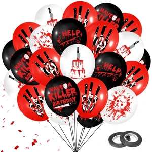 Halloween Bloody Balloons Spooky Horror Scary Have a Killer Birthday Latex Balloons Have a Killer Birthday Decorations Halloween Party Decorations for Adults Killer House Party Halloween Bloody Balloons Spooky Horror Scary Have a Killer Birthday Latex Balloons Have a Killer Birthday Decorations Halloween Party Decorations for Adults Killer House Party