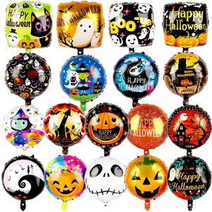 18Pcs Halloween Foil Balloons Halloween Aluminum Foil Balloon Mylar Balloons Colorful Foil Balloons, Pumpkin,Ghost,Skull,Monster Tree Foil Balloon for Hallow Bar Home Decor Supplies 18Pcs Halloween Foil Balloons Halloween Aluminum Foil Balloon Mylar Balloons Colorful Foil Balloons, Pumpkin,Ghost,Skull,Monster Tree Foil Balloon for Hallow Bar Home Decor Supplies
