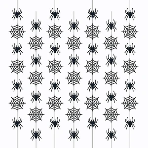 7 Pack Felt Spider Garlands Halloween Hanging Spider Web Garlands | 7 Pack Felt Spider Garlands Hanging Spider Web Black Halloween Decorations Bulk for House Home Decorations 7 Pack Felt Spider Garlands Halloween Hanging Spider Web Garlands | 7 Pack Felt Spider Garlands Hanging Spider Web Black Halloween Decorations Bulk for House Home Decorations