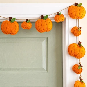 Fall Pumpkin Felt Garland 16.4 ft Pumpkin 3D Hanging Garland Thanksgiving Decorations for Autumn Harvest Home Mantel Fireplace Door Wall Indoor Outdoor Party Decor Fall Pumpkin Felt Garland 16.4 ft Pumpkin 3D Hanging Garland Thanksgiving Decorations for Autumn Harvest Home Mantel Fireplace Door Wall Indoor Outdoor Party Decor