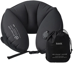 KEEK Travel Neck Pillow Ultra-Light 82g, Packs Smaller Than a Passport, Perfect for Flights, Commuting & Camping KEEK Travel Neck Pillow Ultra-Light 82g, Packs Smaller Than a Passport, Perfect for Flights, Commuting & Camping
