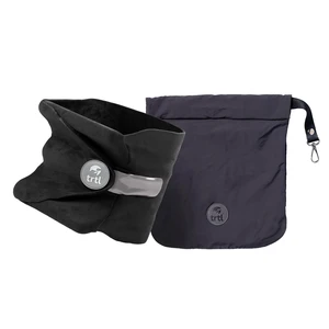 Pillow - Scientifically Proven Neck Support Travel Pillow for Airplanes - Lightweight and Machine Washable - Ergonomic Design for Traveling on Cars and Trains - Black Pillow - Scientifically Proven Neck Support Travel Pillow for Airplanes - Lightweight and Machine Washable - Ergonomic Design for Traveling on Cars and Trains - Black