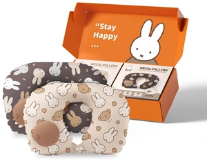 Miffy 2 Pack Travel Pillow Inflatable, Adjustable Neck Air Pillow for Flying, Blow Up Traveling Accessories, Lightweight Neck Support for Airplane Flight, (Light Beige+Dark Coffee Color) Miffy 2 Pack Travel Pillow Inflatable, Adjustable Neck Air Pillow for Flying, Blow Up Traveling Accessories, Lightweight Neck Support for Airplane Flight, (Light Beige+Dark Coffee Color)