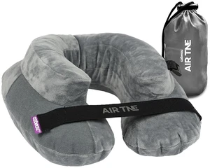 Inflatable Travel Pillow Air TNE Adjustable, Lightweight, and Supportive for Sleeping on Airplanes, Trains, and Cars Customized Fit and Compact Carrying Case (Slate Grey) Inflatable Travel Pillow Air TNE Adjustable, Lightweight, and Supportive for Sleeping on Airplanes, Trains, and Cars Customized Fit and Compact Carrying Case (Slate Grey)