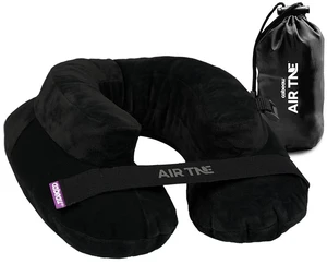 Inflatable Travel Pillow Air TNE Adjustable, Lightweight, and Supportive for Sleeping on Airplanes, Trains, and Cars Customized Fit and Compact Carrying Case (Midnight Black) Inflatable Travel Pillow Air TNE Adjustable, Lightweight, and Supportive for Sleeping on Airplanes, Trains, and Cars Customized Fit and Compact Carrying Case (Midnight Black)