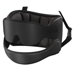 Airplane Travel Pillow with Chin Strap, Stable Head Support, Black | Extra Chin Support, Secures to Seat Headrest, Airplane Sleep Without Head Bobbing, 360° Support Plane Pillow for Long Flight Airplane Travel Pillow with Chin Strap, Stable Head Support, Black | Extra Chin Support, Secures to Seat Headrest, Airplane Sleep Without Head Bobbing, 360° Support Plane Pillow for Long Flight