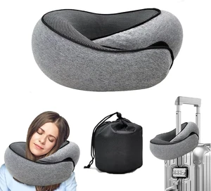 Travel Pillow for Airplanes, 2026 New Memory Foam Neck Pillow with Chin Wrap for Traveling, Suitable for Airplanes, Offices and Cars Travel Pillow for Airplanes, 2026 New Memory Foam Neck Pillow with Chin Wrap for Traveling, Suitable for Airplanes, Offices and Cars
