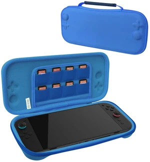 Travel Carrying Case Compatible with Nintendo Switch 2 Model 2025, Ultra Slim Premium EVA Portable Hard Shell Pouch Waterproof Game Bag with 16 Game Cartridge Accessories (Blue) Travel Carrying Case Compatible with Nintendo Switch 2 Model 2025, Ultra Slim Premium EVA Portable Hard Shell Pouch Waterproof Game Bag with 16 Game Cartridge Accessories (Blue)