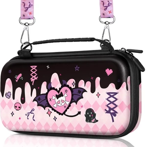 for Nintendo Switch 2 Carrying Case - Skull Cute Kawaii Design with Handle and Strap for Switch 2 2025 Travel Cases Portable Storage Carry Protective Hard Shell for Women Girls Boys Teens for Nintendo Switch 2 Carrying Case - Skull Cute Kawaii Design with Handle and Strap for Switch 2 2025 Travel Cases Portable Storage Carry Protective Hard Shell for Women Girls Boys Teens