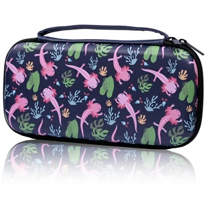 Axolotl Carry Case Compatible With Nintendo Switch Lite And Switch Oled, Hard Portable Travel Storage Bag For Accessories Console Axolotl Carry Case Compatible With Nintendo Switch Lite And Switch Oled, Hard Portable Travel Storage Bag For Accessories Console
