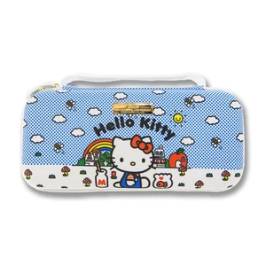 Sanrio Carrying Case for Nintendo Switch 1, Protective Travel Case | Good Morning Hello Kitty Sanrio Carrying Case for Nintendo Switch 1, Protective Travel Case | Good Morning Hello Kitty