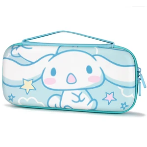 Carrying Case for Nintendo Switch & OLED Mode, Cute Portable Travel Bag with 10 Game Card Slots Inner Storage Bag for Nintendo Switch Console Joy-Con & Accessories, Blue Carrying Case for Nintendo Switch & OLED Mode, Cute Portable Travel Bag with 10 Game Card Slots Inner Storage Bag for Nintendo Switch Console Joy-Con & Accessories, Blue