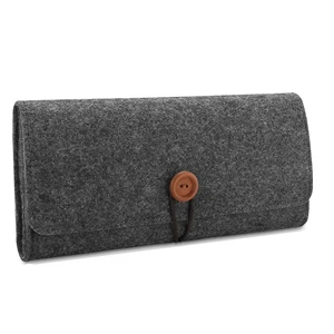 Carrying Case for Nintendo Switch OLED/Switch, Travel Pouch - Grey | Slim Felt Travel Pouch with 5 Game Card Slots, Soft Lining and Elastic Closure for Nintendo Switch OLED 2021 and Switch 2017 Carrying Case for Nintendo Switch OLED/Switch, Travel Pouch - Grey | Slim Felt Travel Pouch with 5 Game Card Slots, Soft Lining and Elastic Closure for Nintendo Switch OLED 2021 and Switch 2017
