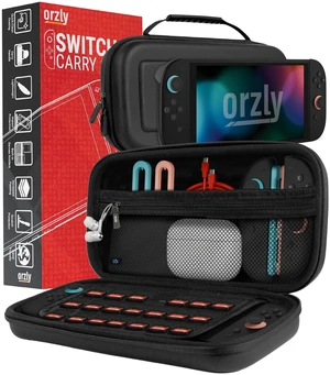 Carrying Case for Nintendo Switch 2 2025 Console with Screen Padding | Switch 2 Latest 2025/2026 Case Soft Microfiber interior game card microSD storage JoyCon and accessory pockets GIFT BOXED Carrying Case for Nintendo Switch 2 2025 Console with Screen Padding | Switch 2 Latest 2025/2026 Case Soft Microfiber interior game card microSD storage JoyCon and accessory pockets GIFT BOXED
