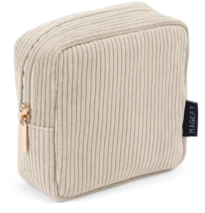 Small Makeup Bag for Purse Mini Cosmetics Bag Corduroy Cute Cosmetic Pouch for Women with Slip-in Pockets (Beige) Small Makeup Bag for Purse Mini Cosmetics Bag Corduroy Cute Cosmetic Pouch for Women with Slip-in Pockets (Beige)