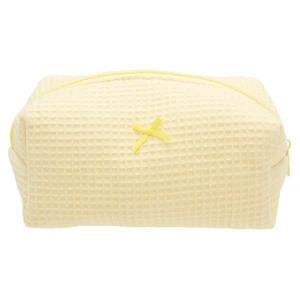 Cozy Makeup Bag for Women,Zipper Cosmetic Pouch,Waffle Yellow | Soft Cosmetic Organizer for Makeup,Skincare,Toiletries,Daily Beauty Essentials,Purse,On-the-Go,Bridesmaid Gifts Cozy Makeup Bag for Women,Zipper Cosmetic Pouch,Waffle Yellow | Soft Cosmetic Organizer for Makeup,Skincare,Toiletries,Daily Beauty Essentials,Purse,On-the-Go,Bridesmaid Gifts