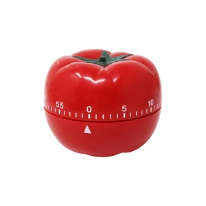 Manual Mechanical Tomato Timer -Ring Alarm Kitchen Timer for Cooking Study Gym Countdown Clock Red Manual Mechanical Tomato Timer -Ring Alarm Kitchen Timer for Cooking Study Gym Countdown Clock Red