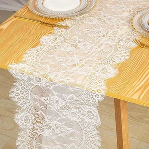 12 Pack Lace Table Runner,14x120 Inch White Floral Wedding Table Runner | Vintage Floral Wedding Table Runner for Thanksgiving,Christmas,Wedding Table Decoration 12 Pack Lace Table Runner,14x120 Inch White Floral Wedding Table Runner | Vintage Floral Wedding Table Runner for Thanksgiving,Christmas,Wedding Table Decoration