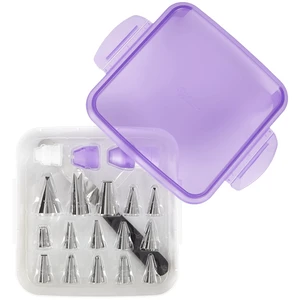Decorating Essentials Frosting Piping Kit with Storage Box, Cake & Cupcake Decorating Set, 33 Piece Set Decorating Essentials Frosting Piping Kit with Storage Box, Cake & Cupcake Decorating Set, 33 Piece Set