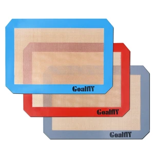 Small Silicone Baking Mat, Quarter Sheet (11.8 x 8.5 In), 3 Pack | Non-stick, Heat-resistant, Reusable, For Oven, Toaster, Baking Pan, Air Fryer Small Silicone Baking Mat, Quarter Sheet (11.8 x 8.5 In), 3 Pack | Non-stick, Heat-resistant, Reusable, For Oven, Toaster, Baking Pan, Air Fryer
