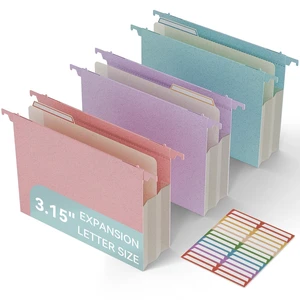Wheat Straw Expanding Hanging File Folders,Accordion Pockets File Organizer Without Internal PagesLetter Size for Filing Cabinet,Healthy Living-3 Packs Wheat Straw Expanding Hanging File Folders,Accordion Pockets File Organizer Without Internal PagesLetter Size for Filing Cabinet,Healthy Living-3 Packs