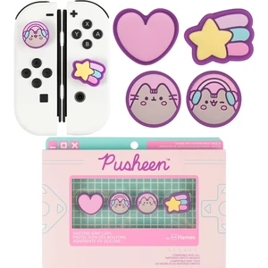 Pusheen the Cat Thumb Grips - Gamer Girl Series Silicone Soft Caps | Compatible with Nintendo Switch OLED & Switch Lite, Soft Silicone Anti-Slip Joystick Grip Caps, Thumb Stick Covers Pusheen the Cat Thumb Grips - Gamer Girl Series Silicone Soft Caps | Compatible with Nintendo Switch OLED & Switch Lite, Soft Silicone Anti-Slip Joystick Grip Caps, Thumb Stick Covers