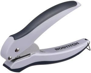 Office EZ Squeeze One-Hole Punch, 10 Sheet Capacity, Lightweight, Gray/Blue (2402) Office EZ Squeeze One-Hole Punch, 10 Sheet Capacity, Lightweight, Gray/Blue (2402)