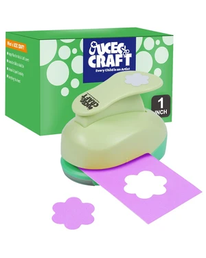 Flower Hole Punch 1 inch Flower Punches for Paper Crafts Scrapbooking | Flower Paper Punches for Crafting, Hole Punch Shape Flower, Craft Lever Punch for Card Making, Easy to Use, Clean Cut Flower Hole Punch 1 inch Flower Punches for Paper Crafts Scrapbooking | Flower Paper Punches for Crafting, Hole Punch Shape Flower, Craft Lever Punch for Card Making, Easy to Use, Clean Cut