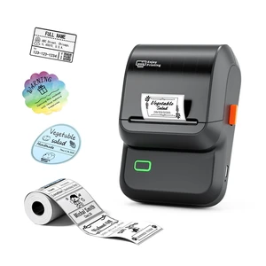 Label Makers, Portable Bluetooth Thermal Label Printer, Glossy Black | App with 6K+ Templates, Wide Waterproof Stickers, 2 Inch Sticker Printer, Easy to Use for Business, Home, School, Office Label Makers, Portable Bluetooth Thermal Label Printer, Glossy Black | App with 6K+ Templates, Wide Waterproof Stickers, 2 Inch Sticker Printer, Easy to Use for Business, Home, School, Office