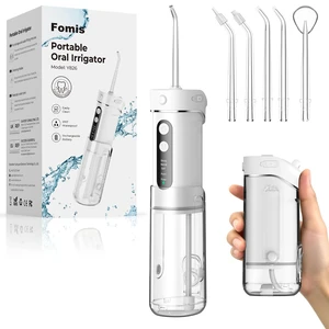 Portable Water Flosser for Teeth Mini Travel Water Flosser | 5 Custom Modes|5 Nozzles|180ML Tank|Smart Timer|IPX7 Waterproof Cordless Oral Irrigator for Brace & Sensitive Teeth Care Portable Water Flosser for Teeth Mini Travel Water Flosser | 5 Custom Modes|5 Nozzles|180ML Tank|Smart Timer|IPX7 Waterproof Cordless Oral Irrigator for Brace & Sensitive Teeth Care