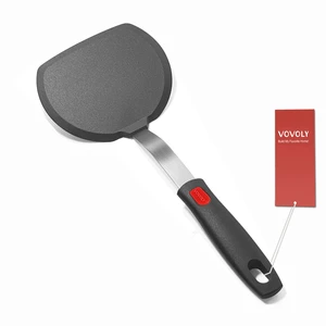 Silicone Pancake Spatula Turner, Lengthened Handle Large Flipper | Heat Resistant Cooking Spatulas for Nonstick Cookware, Large Flexible Kitchen Utensils for Egg Pancake Fish Burger, BPA Free Silicone Pancake Spatula Turner, Lengthened Handle Large Flipper | Heat Resistant Cooking Spatulas for Nonstick Cookware, Large Flexible Kitchen Utensils for Egg Pancake Fish Burger, BPA Free