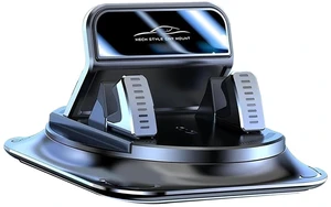 360 Degree Phone Holder Rotating Car, Dashboard Cell Phone Holder, Non-Slip Navigation Bracket, Universal for Most Cars (Black) 360 Degree Phone Holder Rotating Car, Dashboard Cell Phone Holder, Non-Slip Navigation Bracket, Universal for Most Cars (Black)